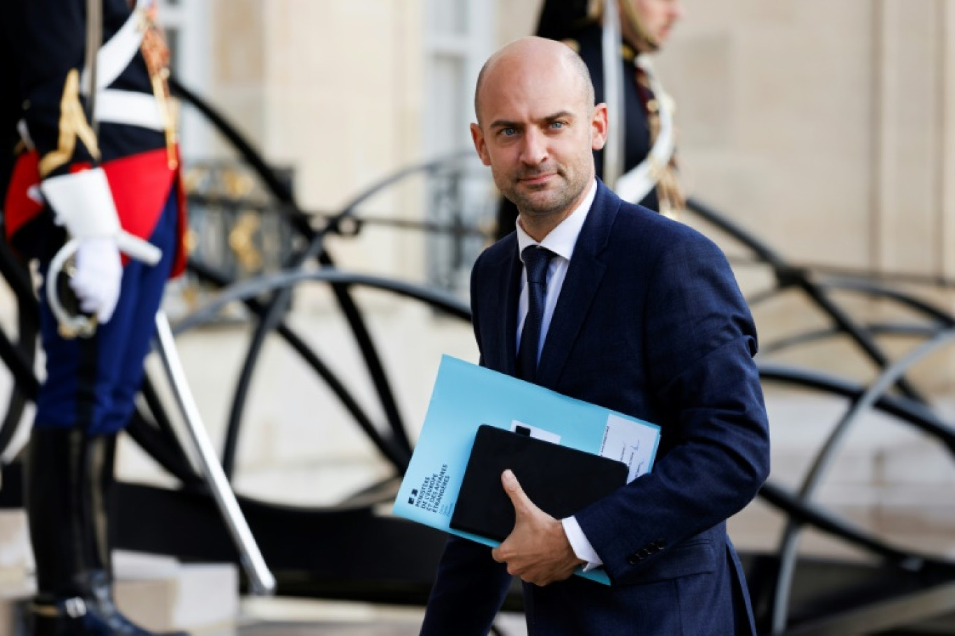 Le ministre français des Affaires étrangères Jean-Noël Barrot à l'Élysée, le 10 octobre 2024 © Ludovic MARIN