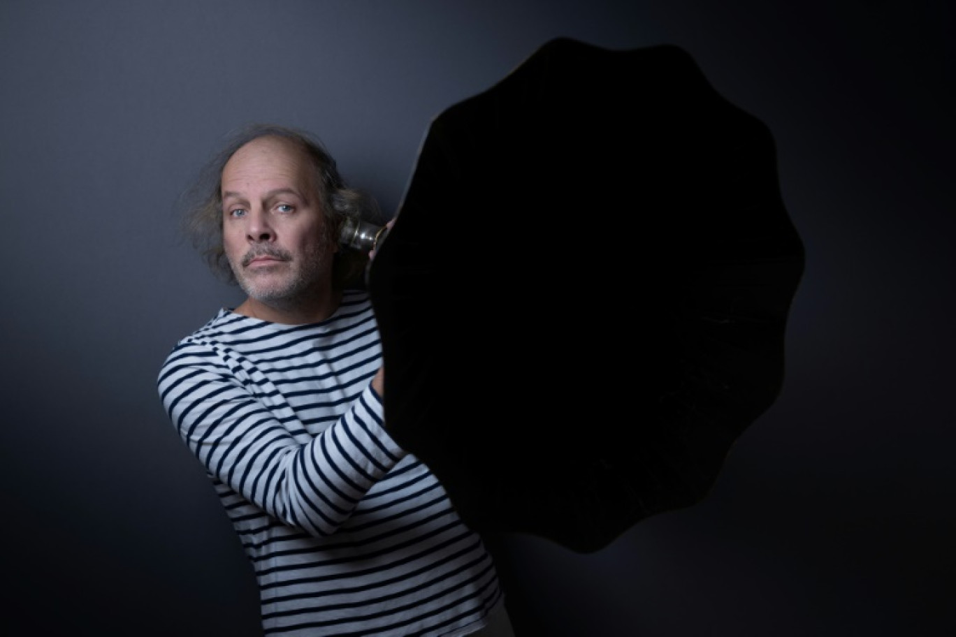 Le chanteur Philippe Katerine, le 17 octobre 2024 à Paris © JOEL SAGET