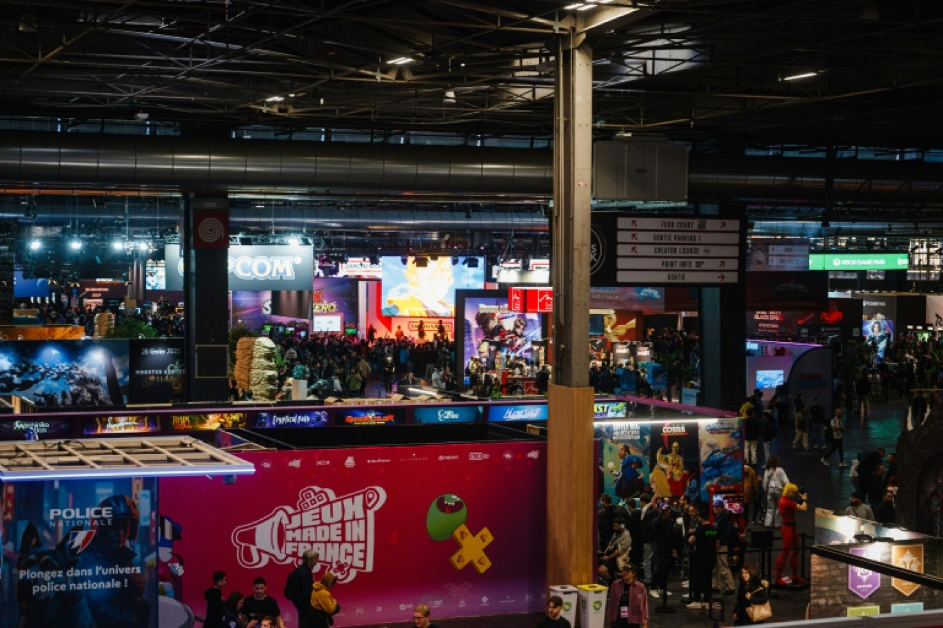 Des visiteurs à la Paris Games Week, le 23 octobre 2024 à Paris © Dimitar DILKOFF