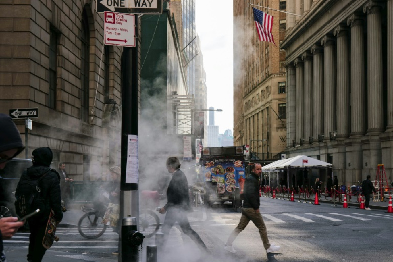 Le quartie de Wall Street, à New York © SPENCER PLATT