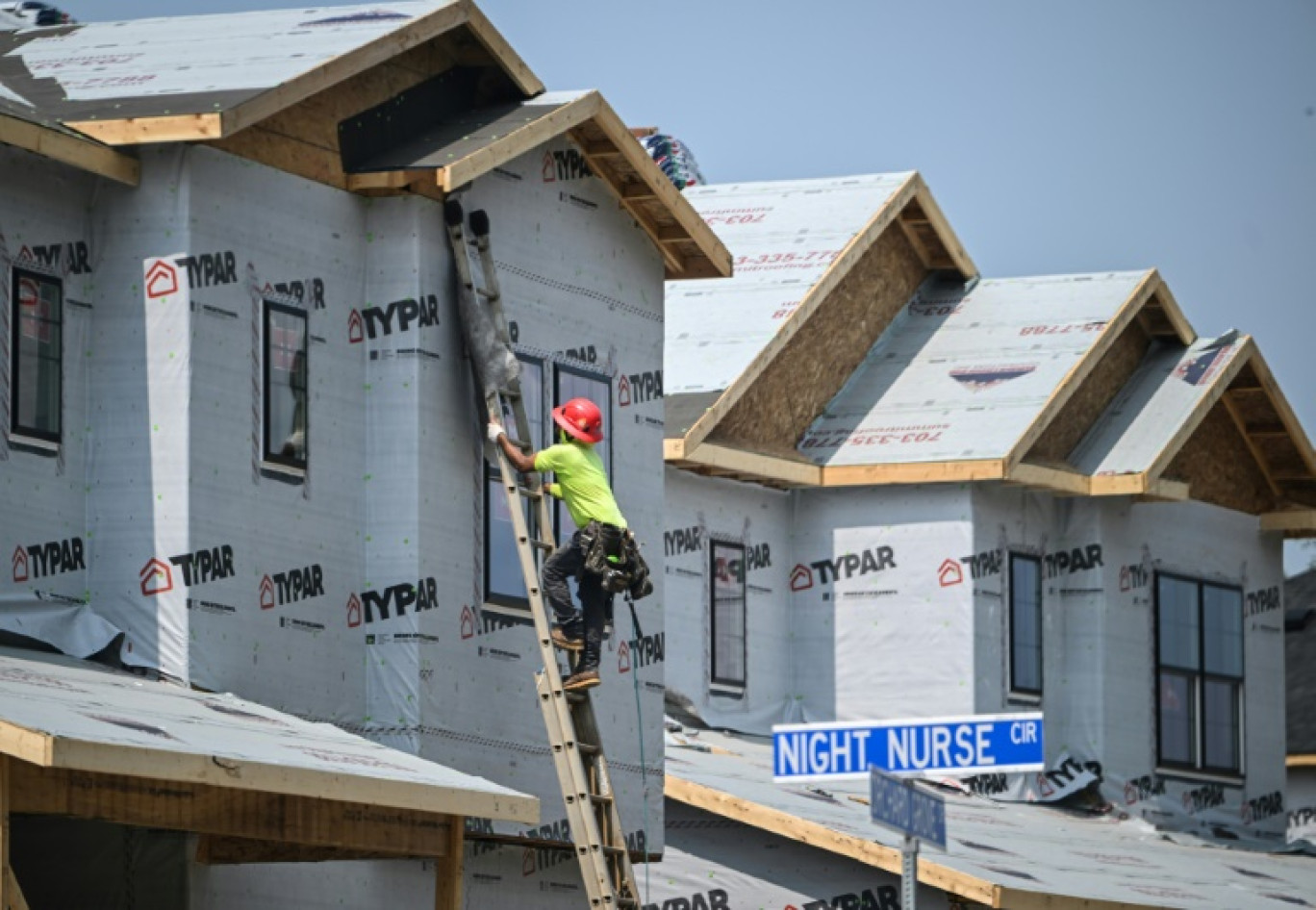 Un chantier de logement en Virginie le 14 août 2024 © ANDREW CABALLERO-REYNOLDS