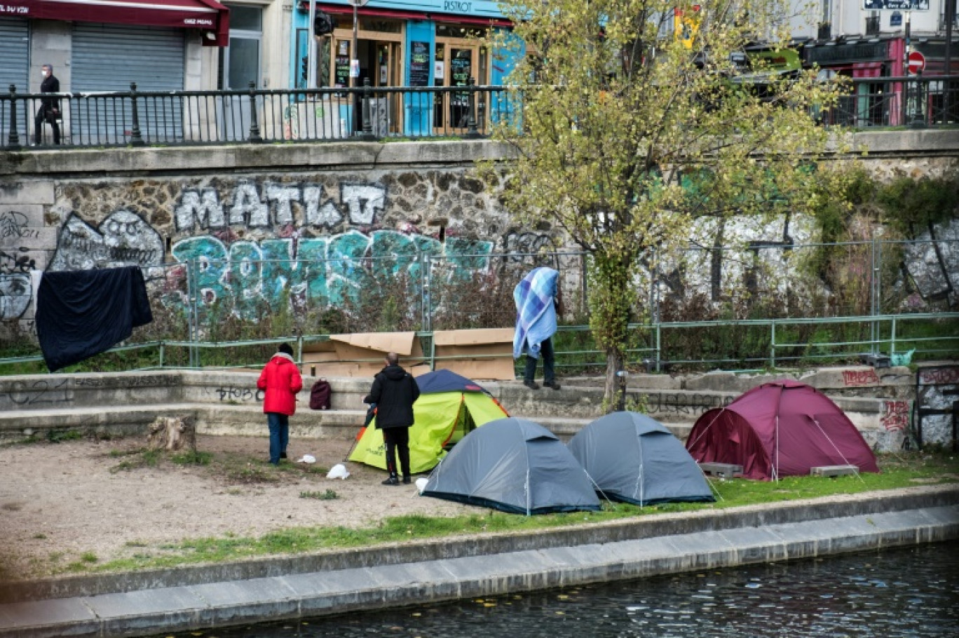 En 2023, 735 personnes sans domicile fixe sont décédées en France, selon le Collectif Les Morts de la Rue © JOEL SAGET