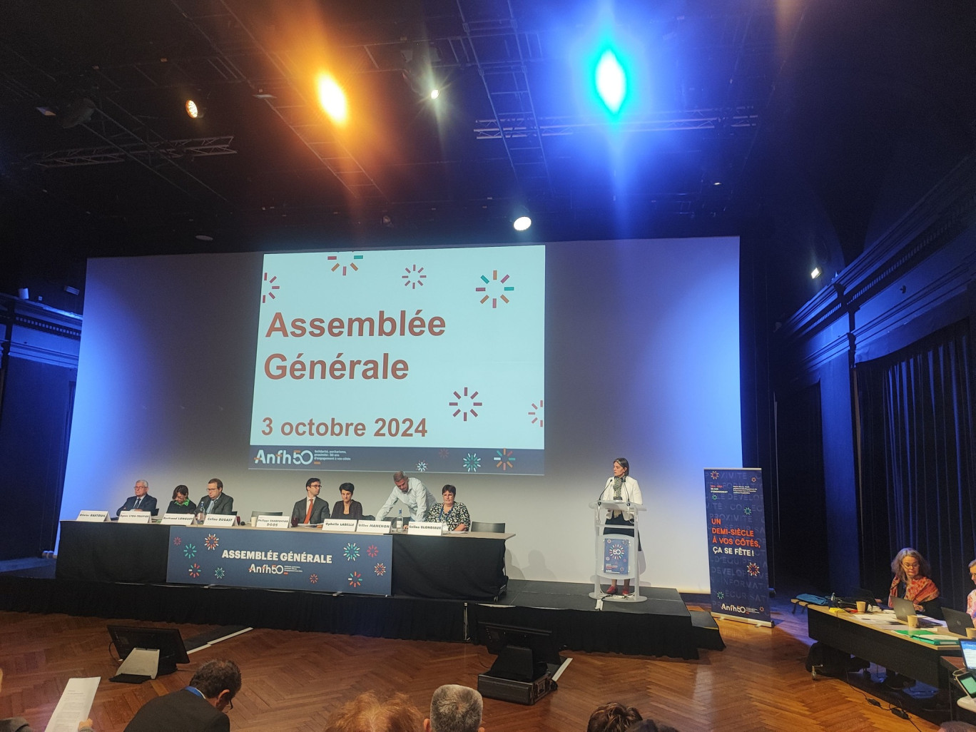 La récente assemblée générale de l'ANFH. © ANFH.