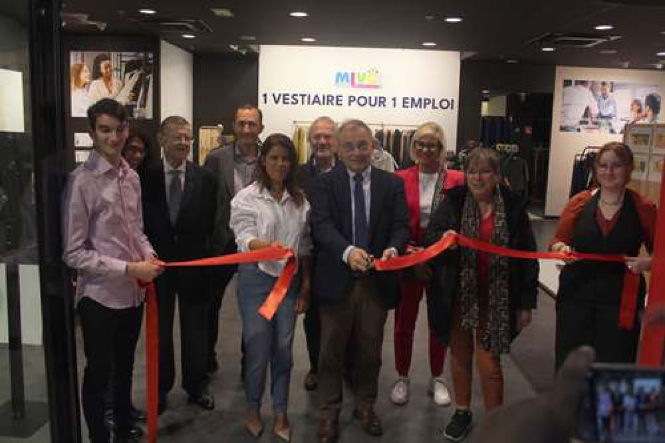 Le Vestiaire solidaire a été inauguré le 27 septembre.