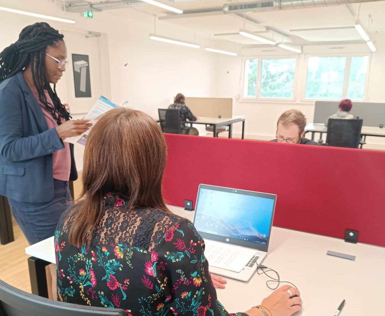 © Terres de Lorraine. Station 7, nouvel espace de coworking, ouvre ses portes le 5 novembre au centre d’affaires Ariane de Neuves Maisons. 