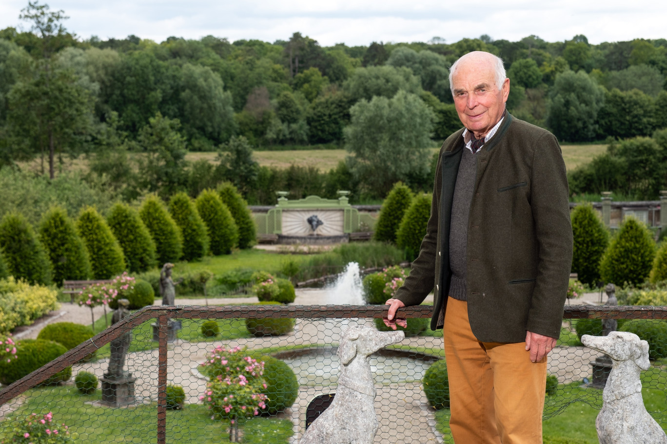 Yves Bienaimé, actuel propriétaire du Potager des Princes. (c)Cyrille Struy