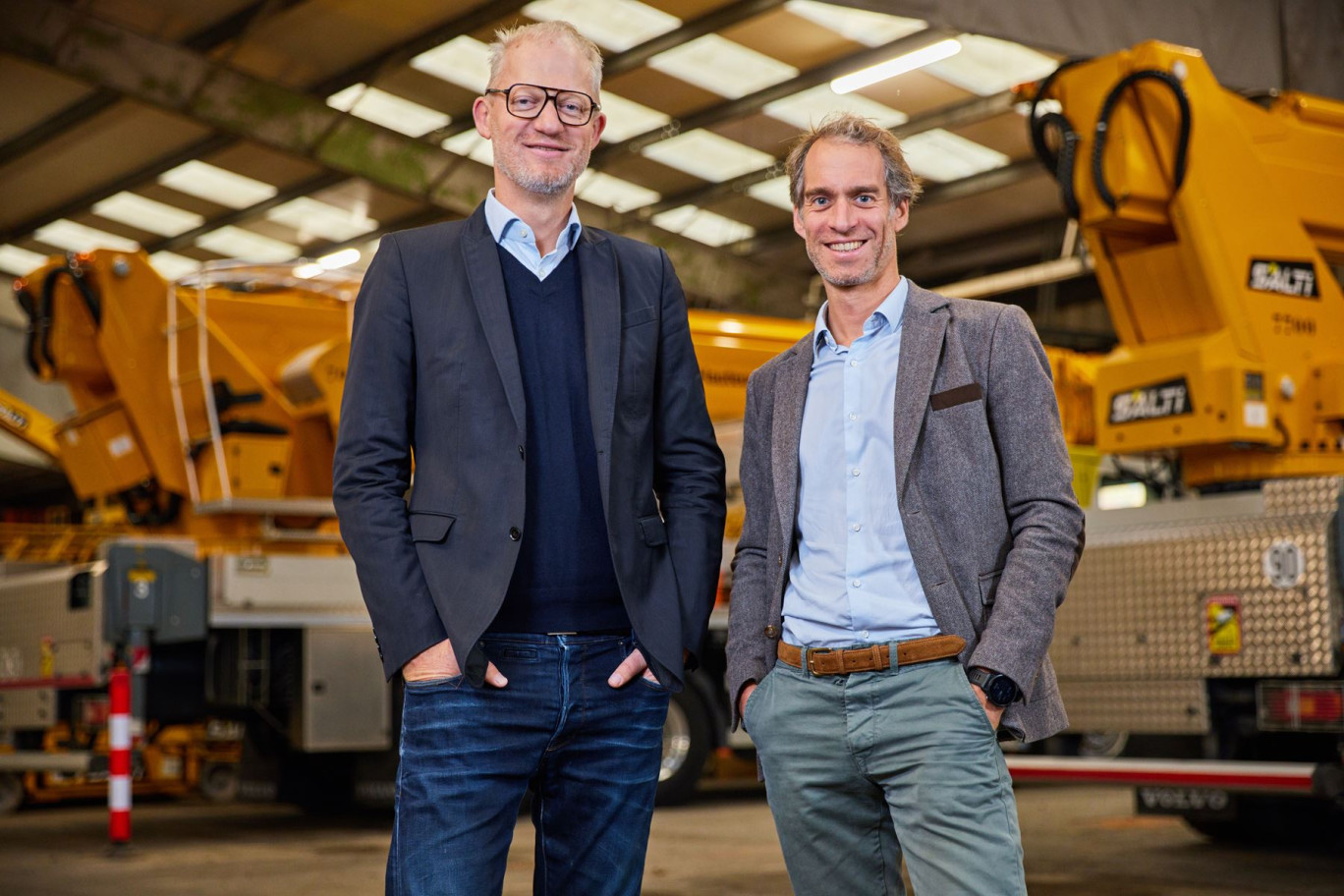 Jean-Sébastien Guiot (51 ans) et Jean-Christophe Guiot (41 ans) sont la quatrième génération à la tête de l’entreprise familiale. © Lena Heleta