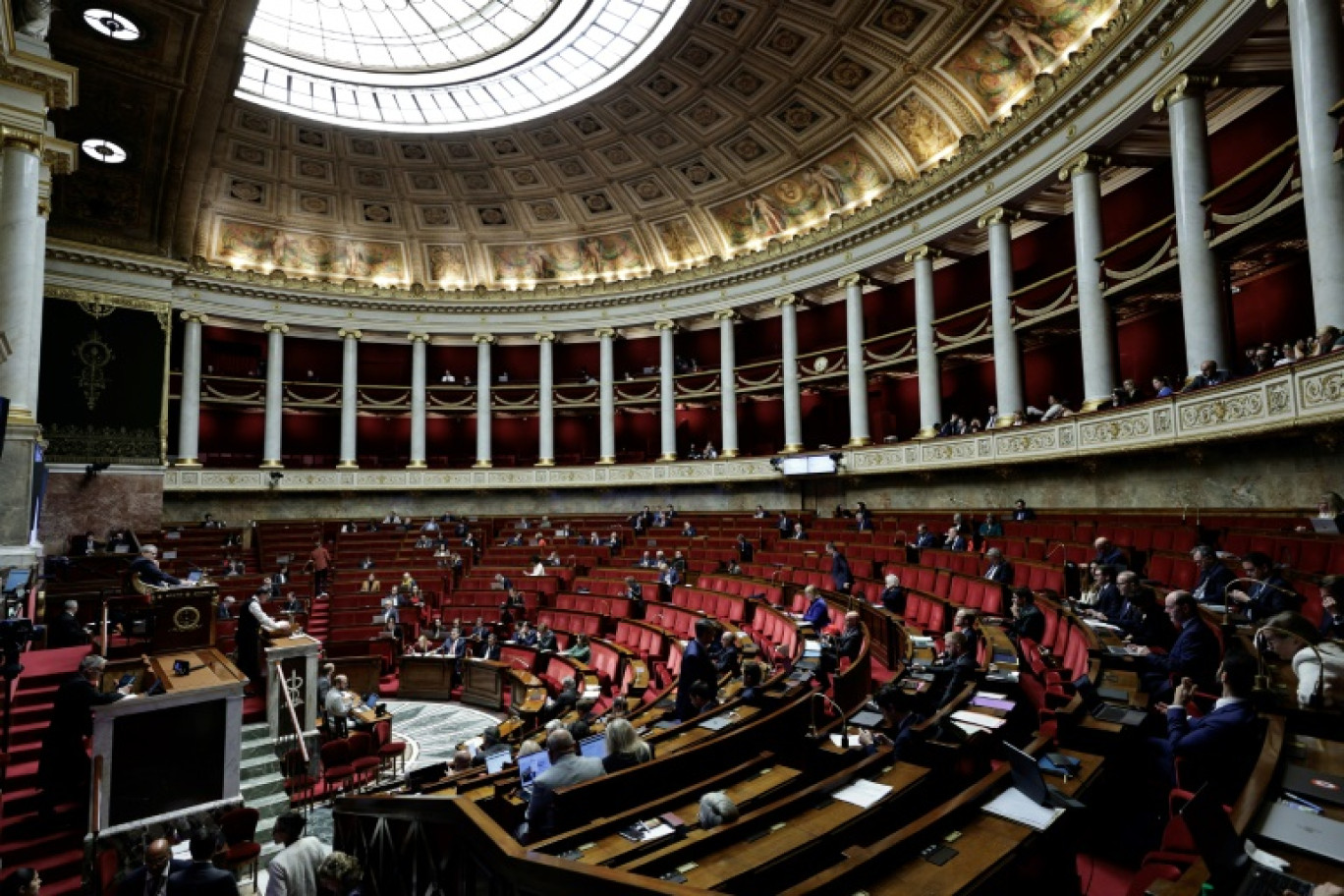 L'Assemblée nationale a approuvé lundi, avec les voix de la gauche, une version profondément remaniée de la partie "recettes" du budget 2025 de la Sécurité sociale © STEPHANE DE SAKUTIN