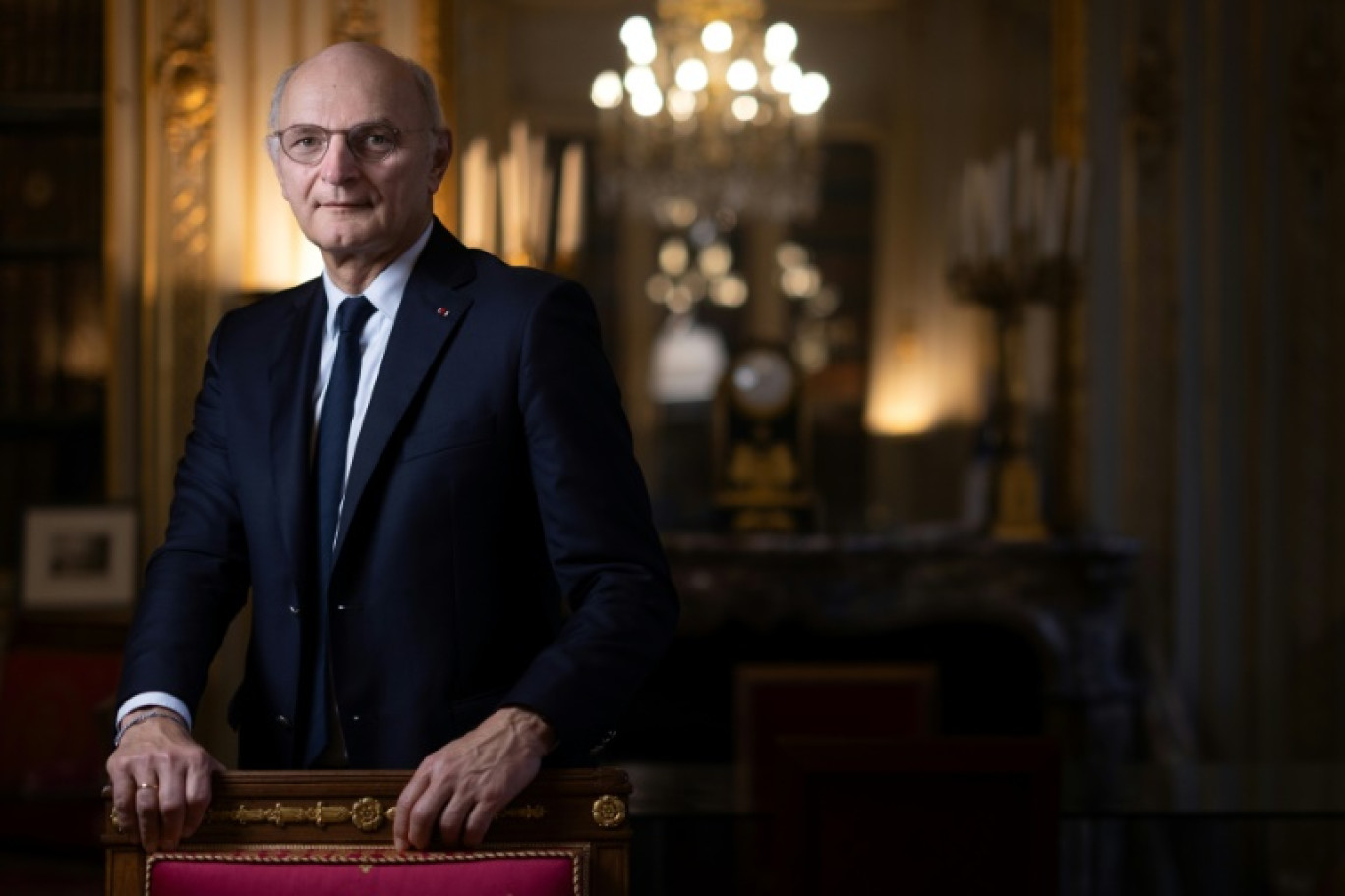 Le ministre de la Justice Didier Migaud, à Paris le 18 octobre 2024 © JOEL SAGET