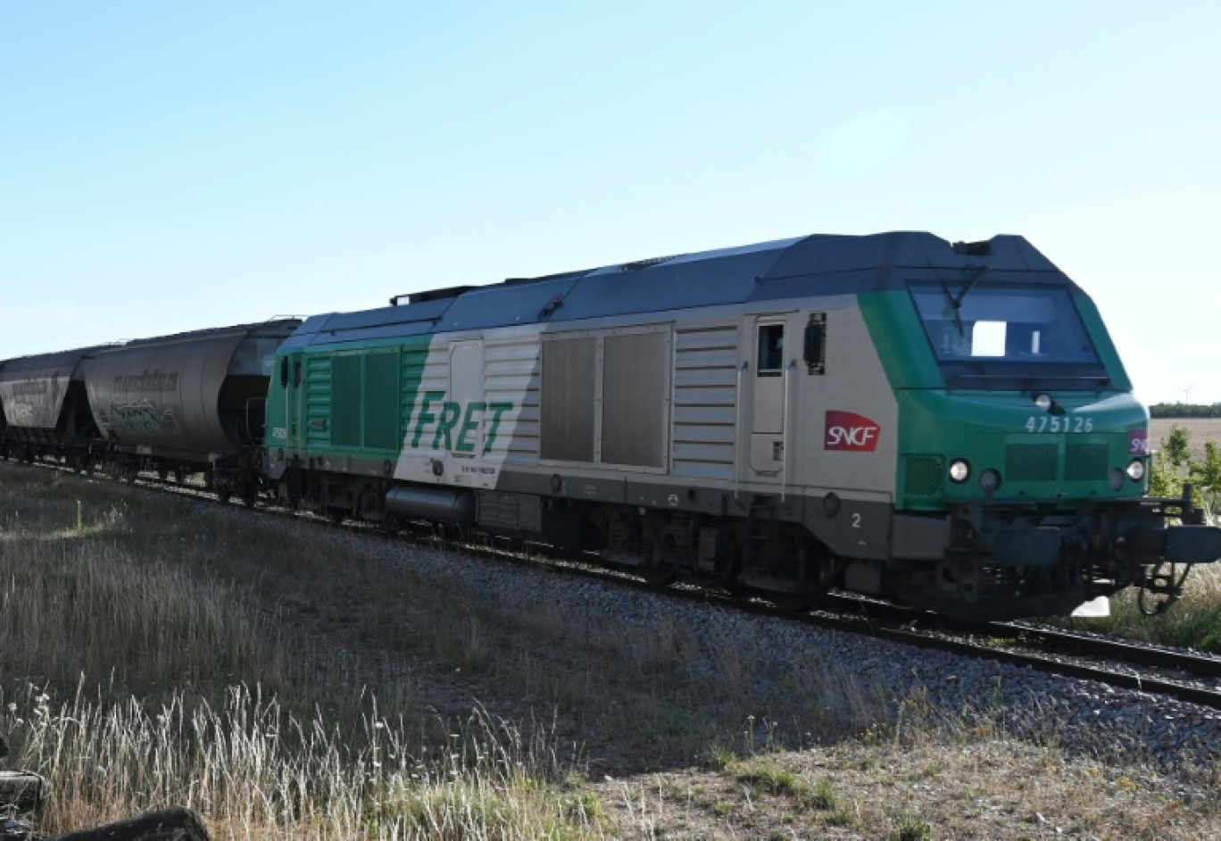 Clap de fin pour Fret SNCF, leader du transport de marchandises sur rails en France, qui sera remplacé par deux nouvelles sociétés en 2025 avec 10% d'effectifs en moins, au grand dam des syndicats qui préparent leur riposte © Jean-François MONIER