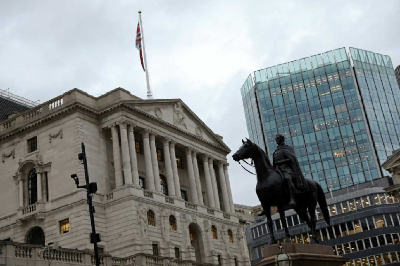 La Banque d'Angleterre, le 2 novembre 2022 à Londres © ISABEL INFANTES