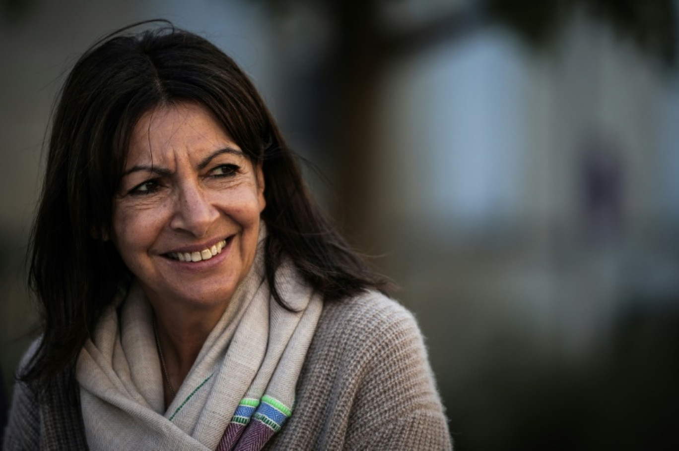 La maire de Paris Anne Hidalgo lors des rencontres de Place Publique à La Réole en Gironde, le 5 octobre 2024 © Thibaud MORITZ