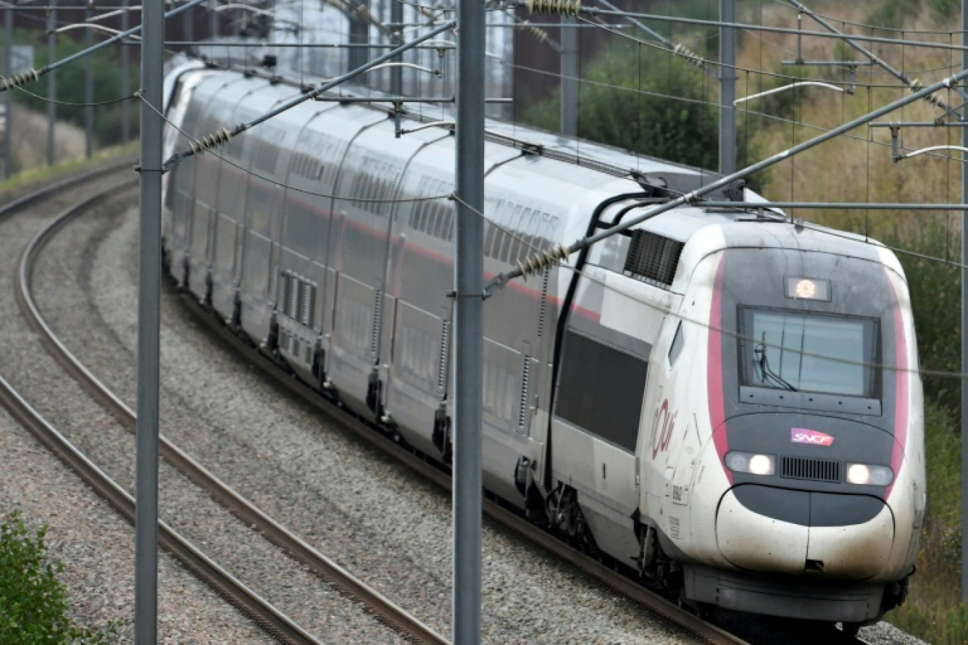 Un TGV Paris-Rennes, à Coutalain en Eure-et-loire, le 10 septembre 2024 © Jean-Francois MONIER