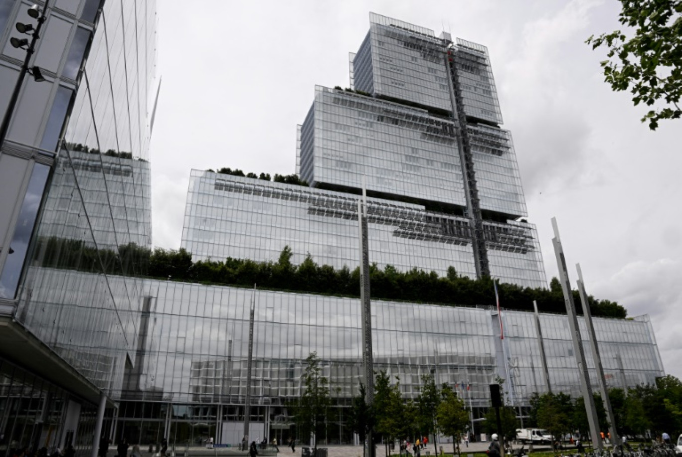 Le tribunal de Paris, le 4 juillet 2023 © Stefano RELLANDINI