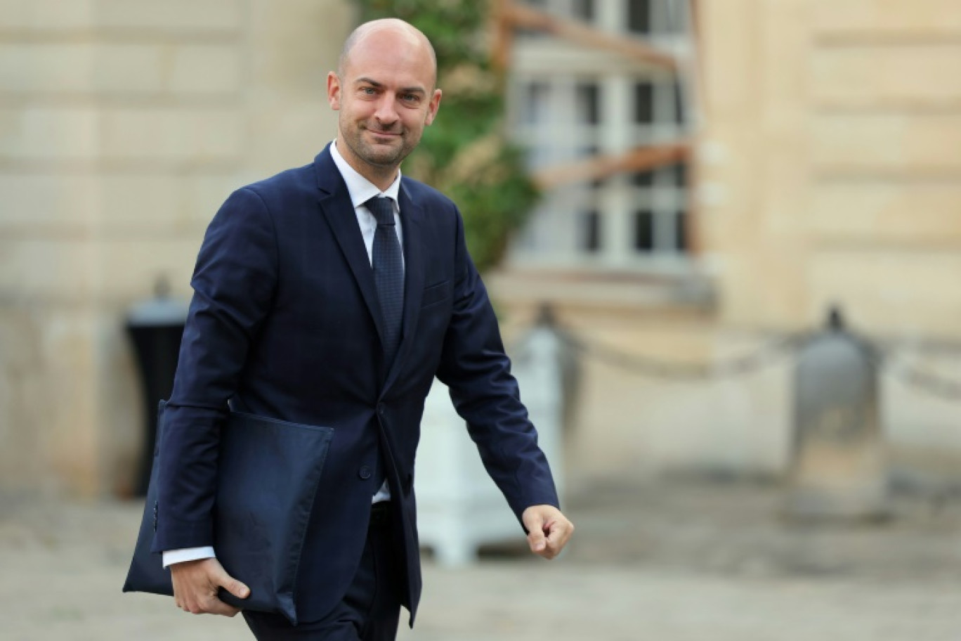 Le ministre français des Affaires étrangères Jean-Noël Barrot, à Matignon, le 4 novembre 2024 © Thomas SAMSON