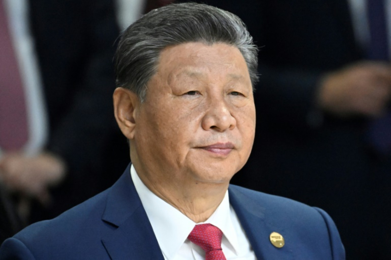 Le président chinois Xi Jinping participe à la réunion du sommet des BRICS à Kazan, en Russie, le 23 octobre 2024 © Alexander NEMENOV