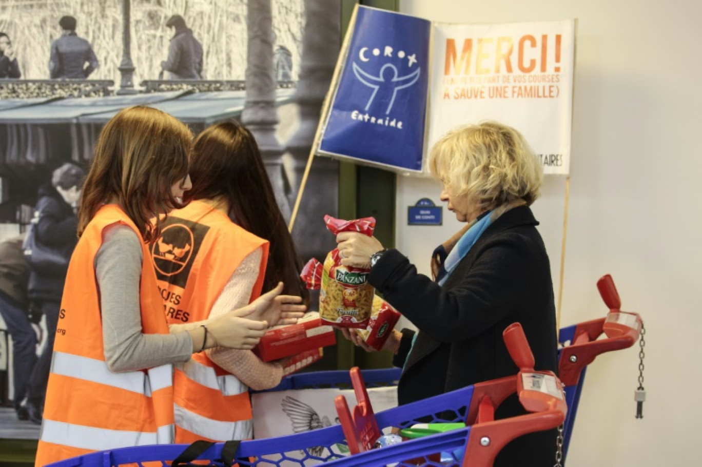 La Banque alimentaire lance sa 40e collecte annuelle le 14 novembre 2024 © Geoffroy VAN DER HASSELT