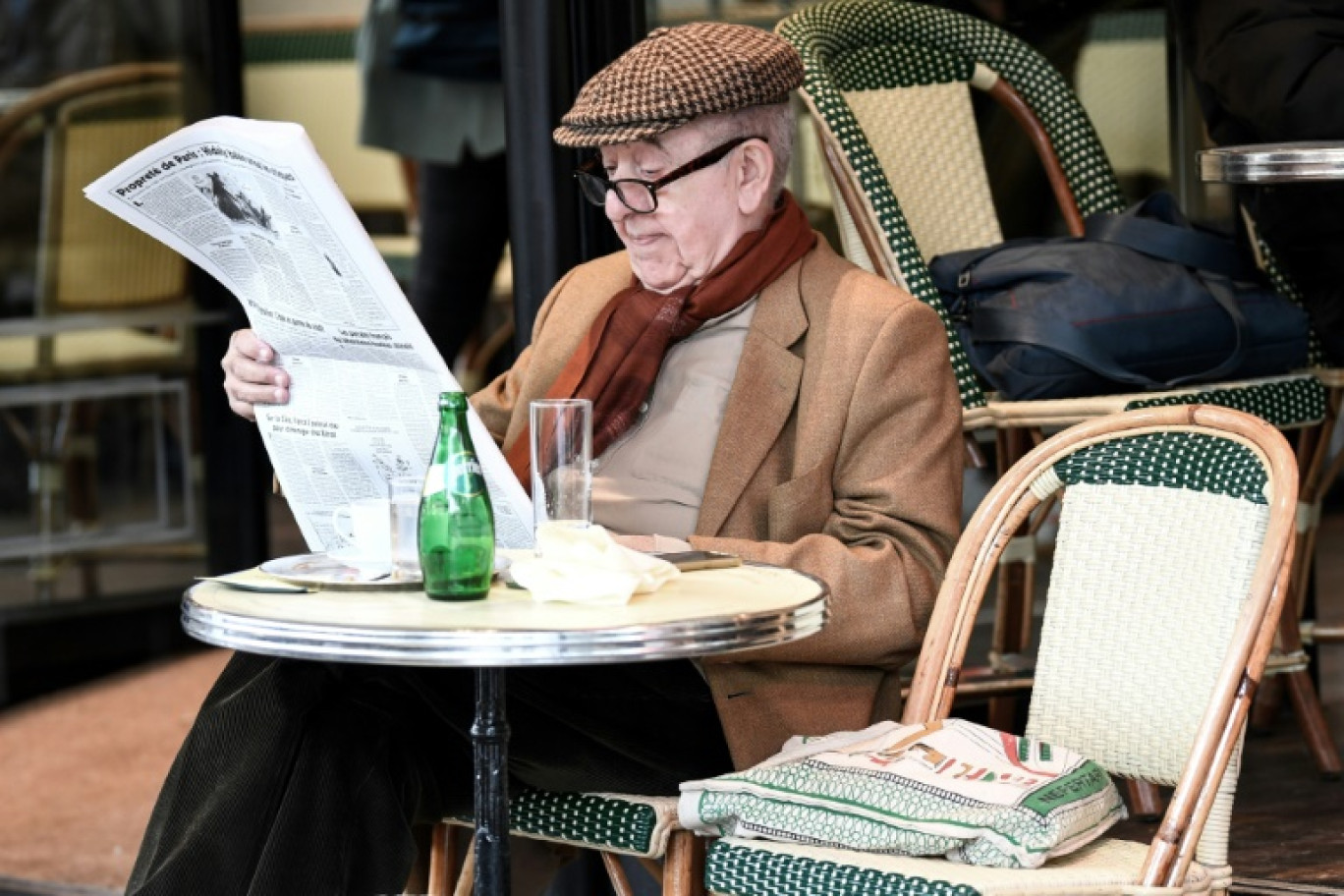 Une association portée par des bistrotiers va demander l'inscription des bistrots et des cafés français au patrimoine immatériel de l'humanité, à Paris le 19 mai 2021 © Bertrand GUAY