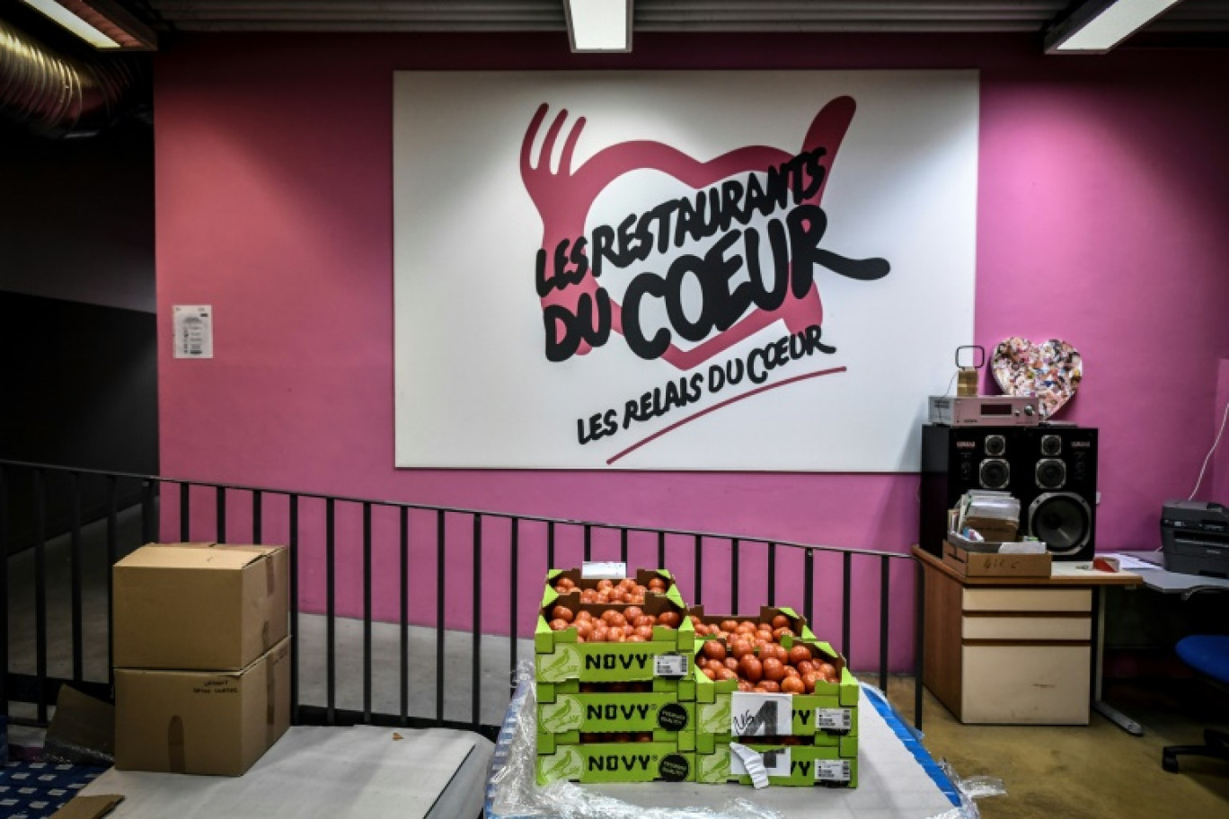 Les Restos du cœur lancent leur 40ème campagne de distribution alimentaire © STEPHANE DE SAKUTIN