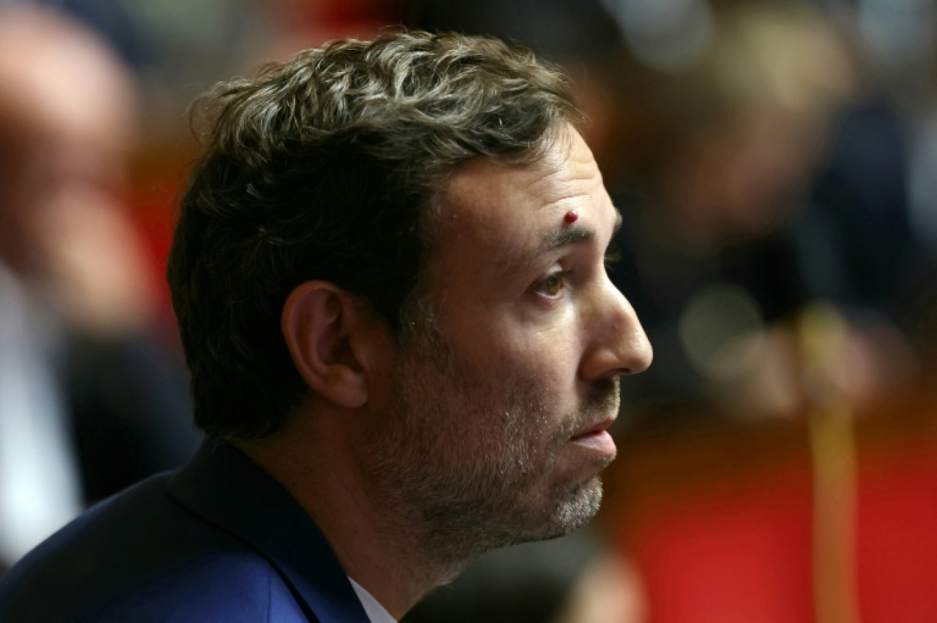 Le député LFI Thomas Portes s'exprime à l'Assemblée nationale à Paris le 22 octobre 2024 © Alain JOCARD