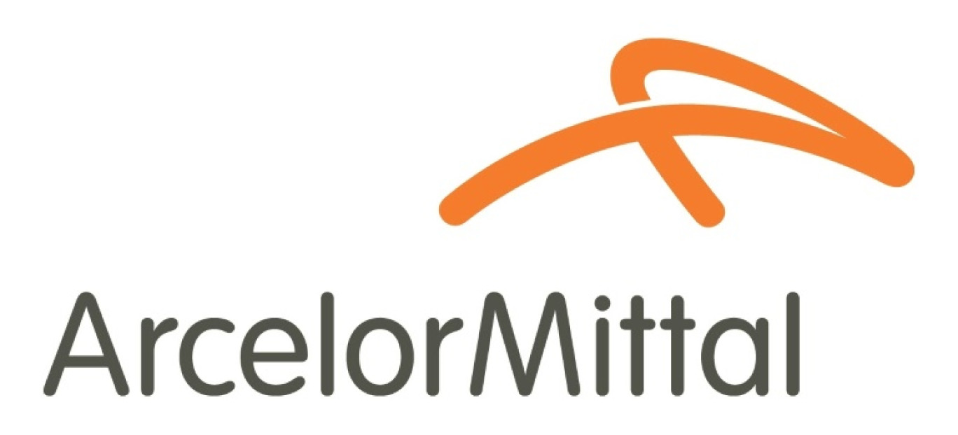 Le logo ArcelorMittal, deuxième sidérurgiste mondial © Handout