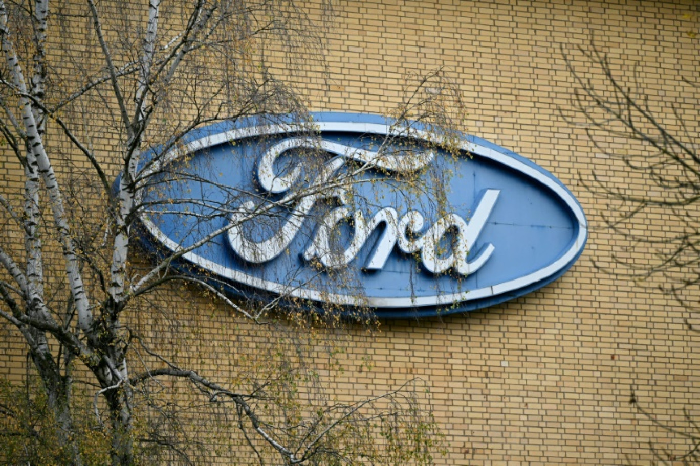 La façade de l'usine Ford à Cologne, dans l'ouest de l'Allemagne, le 29 octobre 2024 © INA FASSBENDER