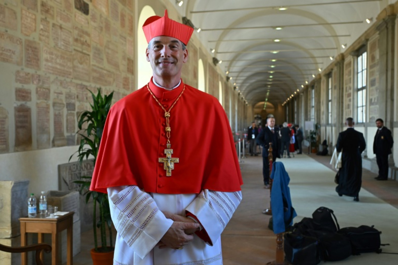 Le cardinal François-Xavier Bustillo, évêque d'Ajaccio le 30 septembre  2023 © Filippo MONTEFORTE