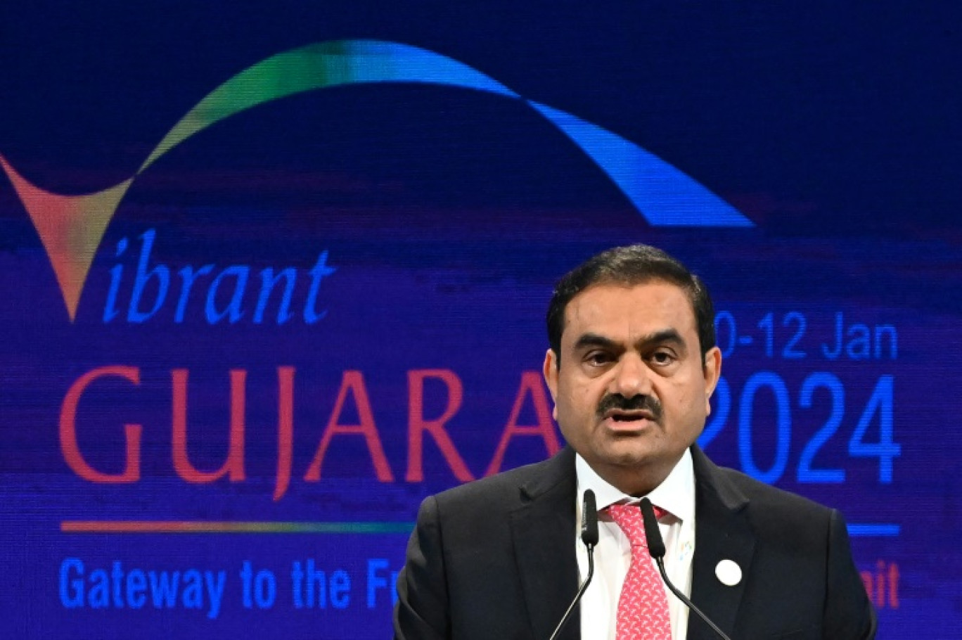 Le milliardaire indien Gautam Adani, le 19 novembre 2022 à Bombay © Indranil MUKHERJEE