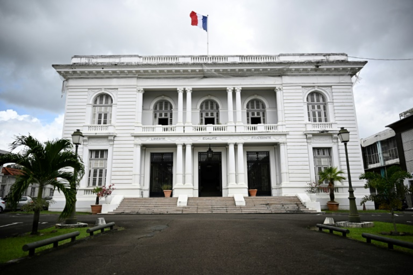 La préfecture de Martinique à Fort-de-France, le 12 novembre 2024 © JULIEN DE ROSA