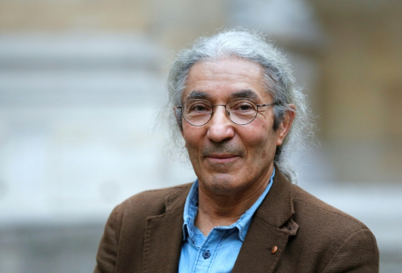 L'écrivain franco-algérien Boualem Sansal à l'Académie française, à Paris, le 29 octobre 2015 © FRANCOIS GUILLOT