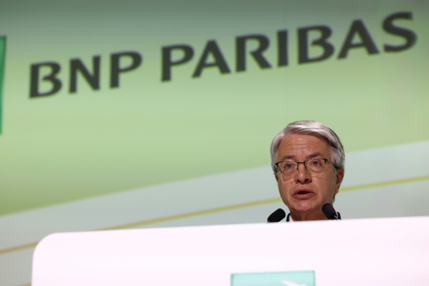 Le directeur général de BNP Paribas, Jean-Laurent Bonnafé à Paris, le 14 mai 2024 © Emmanuel Dunand