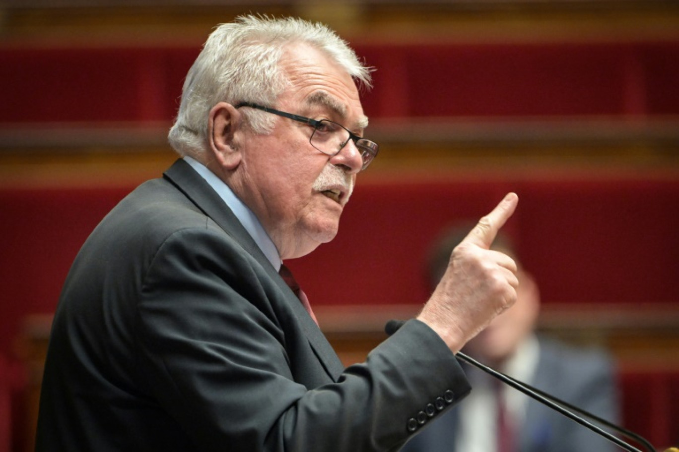 André Chassaigne à l'Assemblée le 26 novembre 2024 © Bertrand GUAY