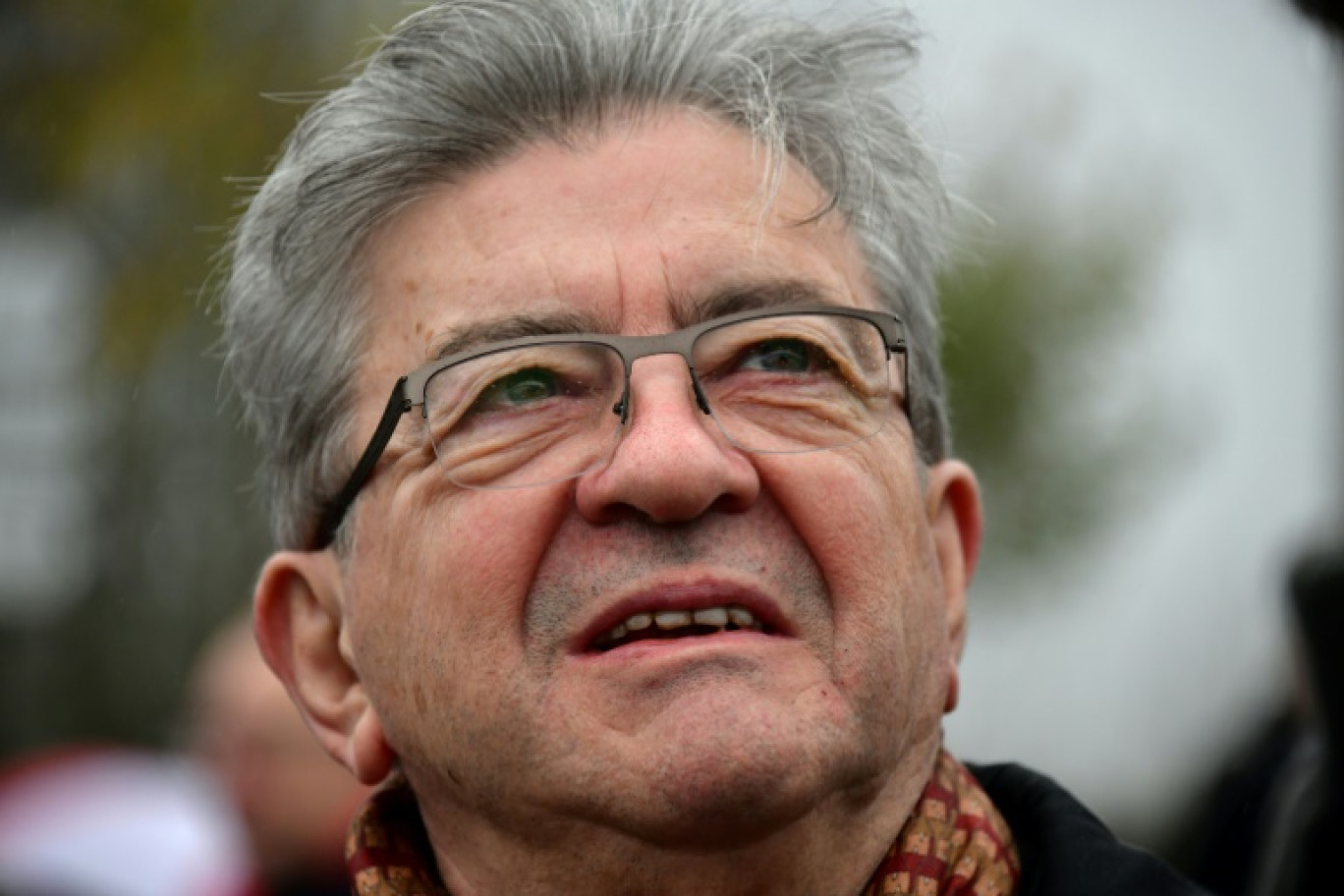 "Nous ne sommes pas un refuge pour les criminels", s'est indigné Jean-Luc Mélenchon vendredi, déplorant l'"immunité" dont bénéficie le Premier ministre israélien Benjamin Netanyahu en France © Pascal LACHENAUD