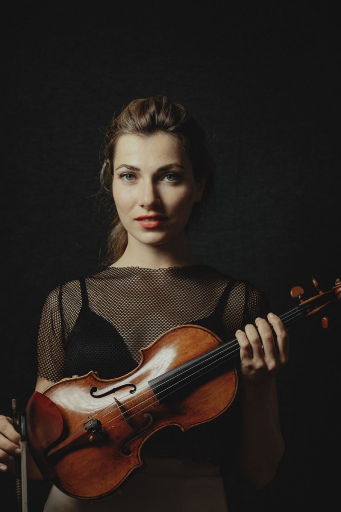 La violoniste ukrainienne Diana Tishchenko.