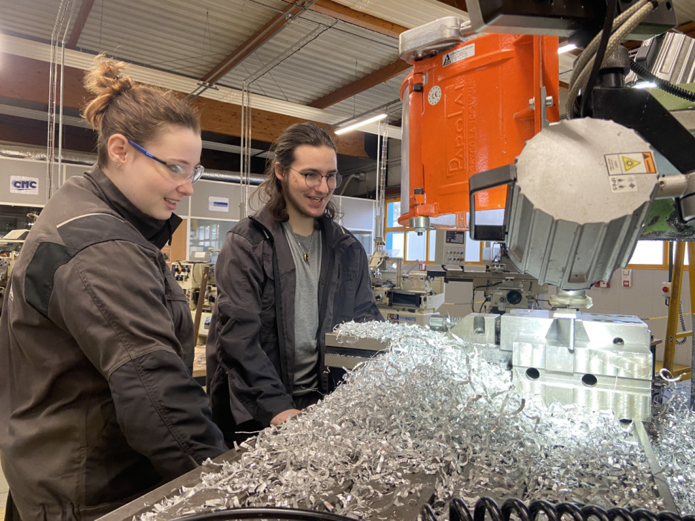 L'école de production de Comopiègne est spécialisée dans l'usinage et la chaudronnerie. (© O’Tech)