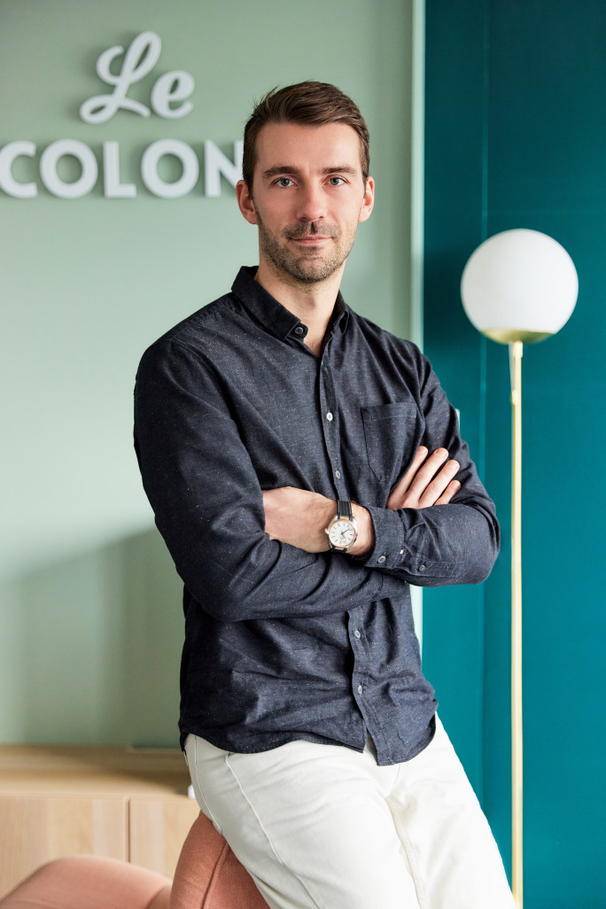 Valentin Yon, directeur général du Colonel. © Lena Heleta