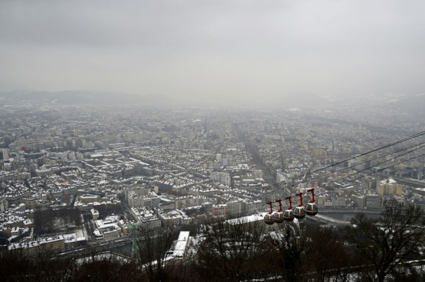 Grenoble a emprunté la méthodologie du donut pour mesurer son empreinte écologique et ses avancées sociales © JEAN-PIERRE CLATOT