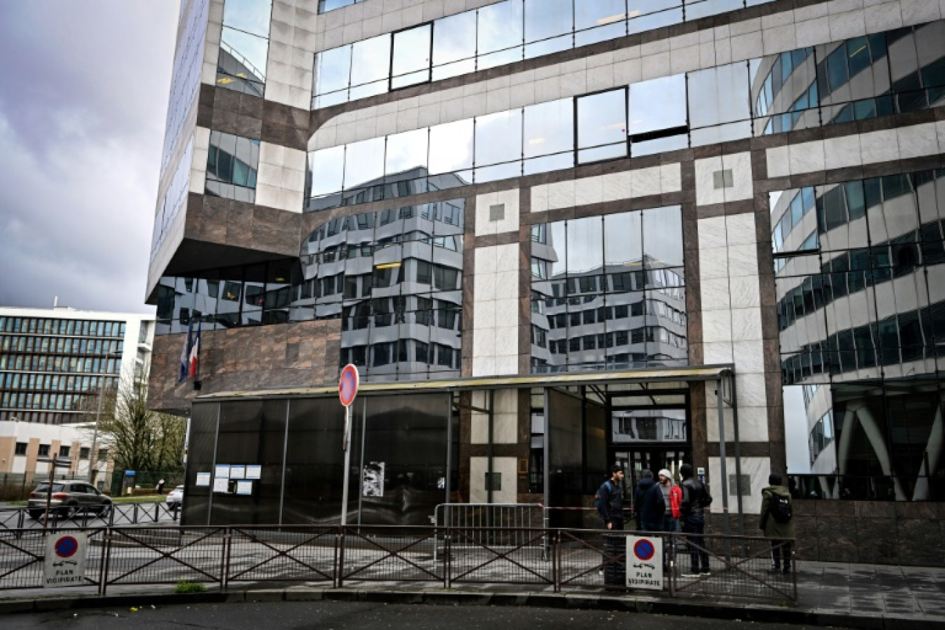 La siège de l'Office français de protection des réfugiés et apatrides à Fontenay-sous-Bois à l'Est de Paris. © Miguel MEDINA