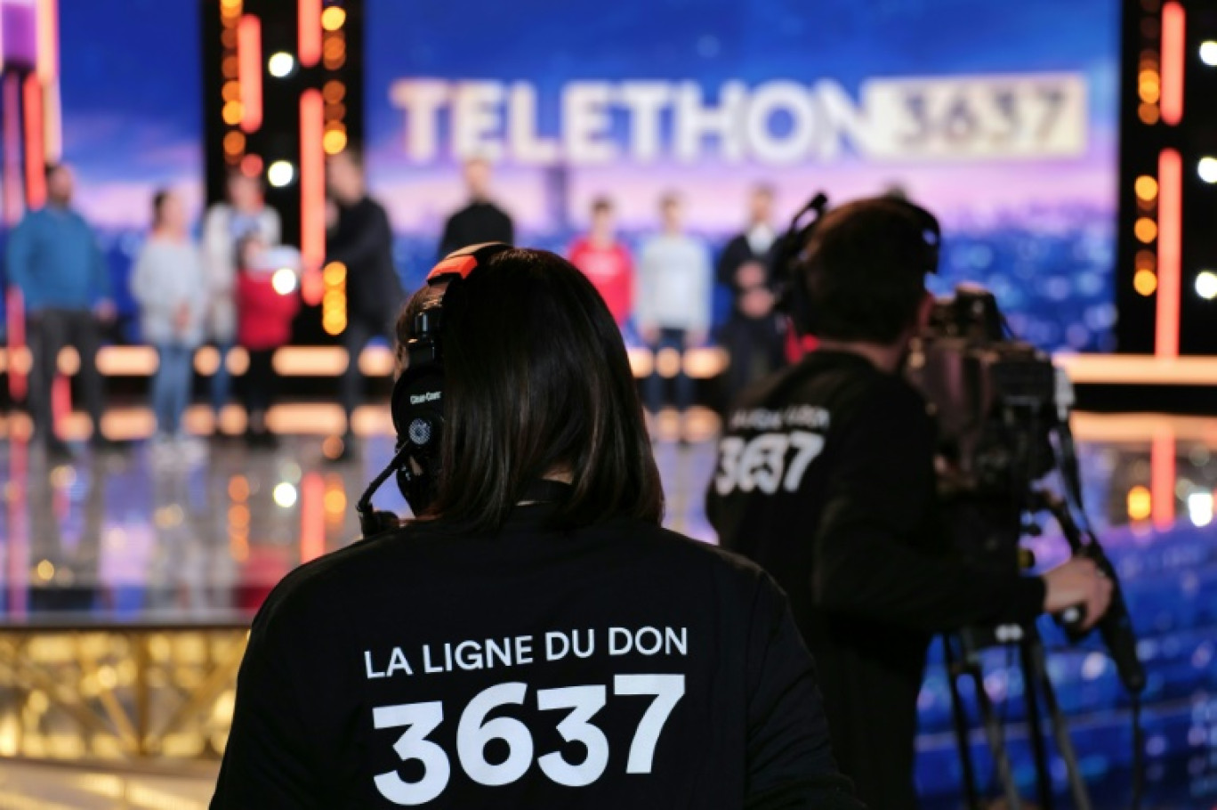 La 38ème édition du Téléthon, entamée vendredi soir, s'est conclue dans la nuit de samedi à dimanche avec une cagnotte finale de près de 80 millions d'euros au profit de la recherche sur les maladies génétiques rares © GILLES GUSTINE