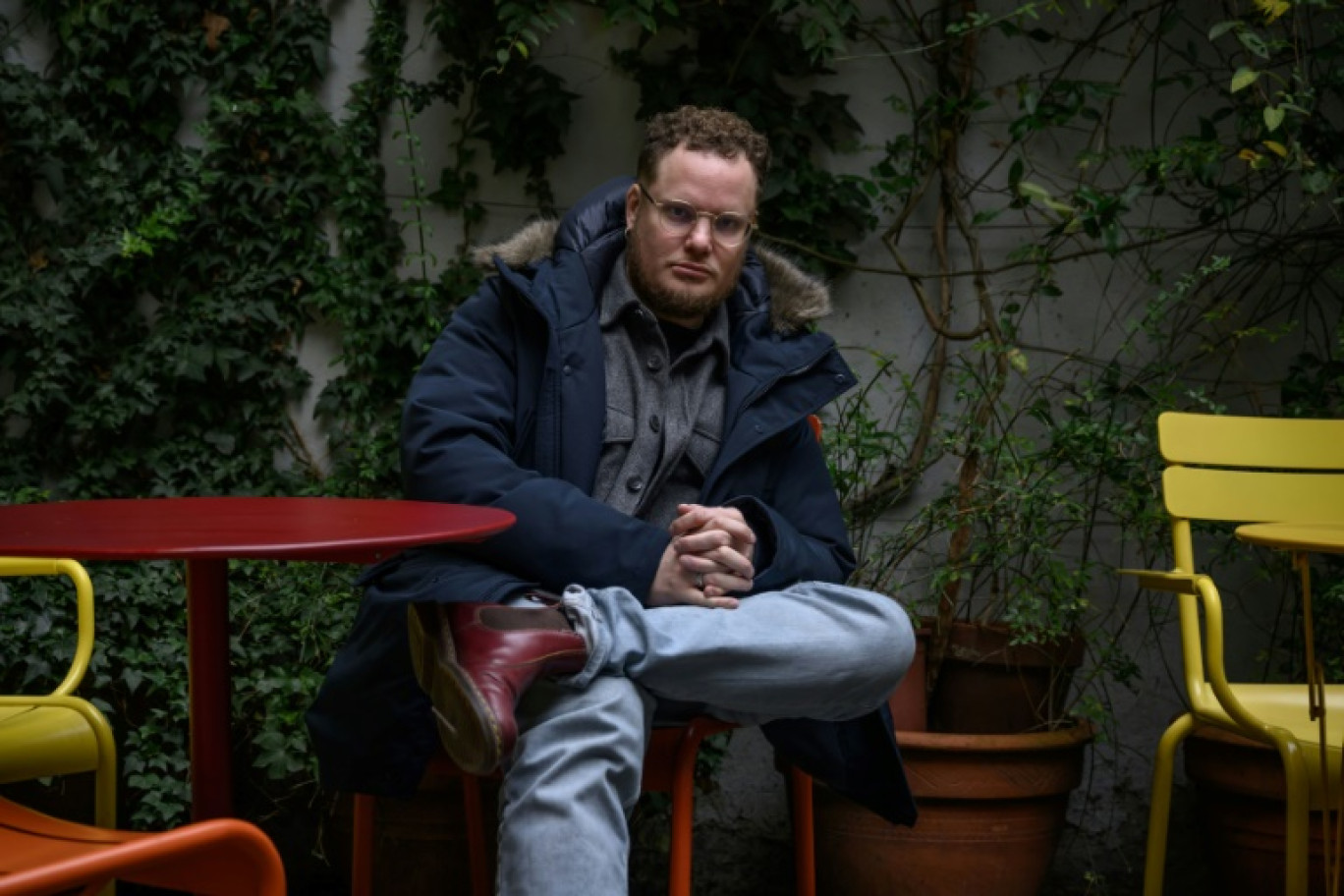 Le médecin et écrivain Baptiste Beaulieu à Toulouse, le 27 novembre 2024 © Ed JONES