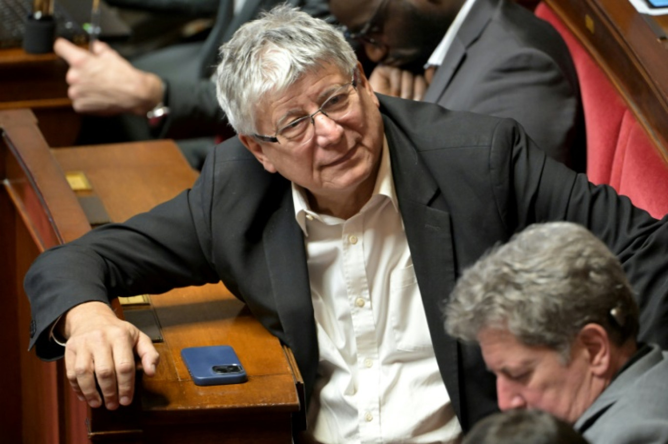 Le député de La France insoumise Éric Coquerel, président de la commission des finances de l'Assemblée nationale, le 26 novembre 2024 dans l'hémicycle à Paris © Bertrand GUAY