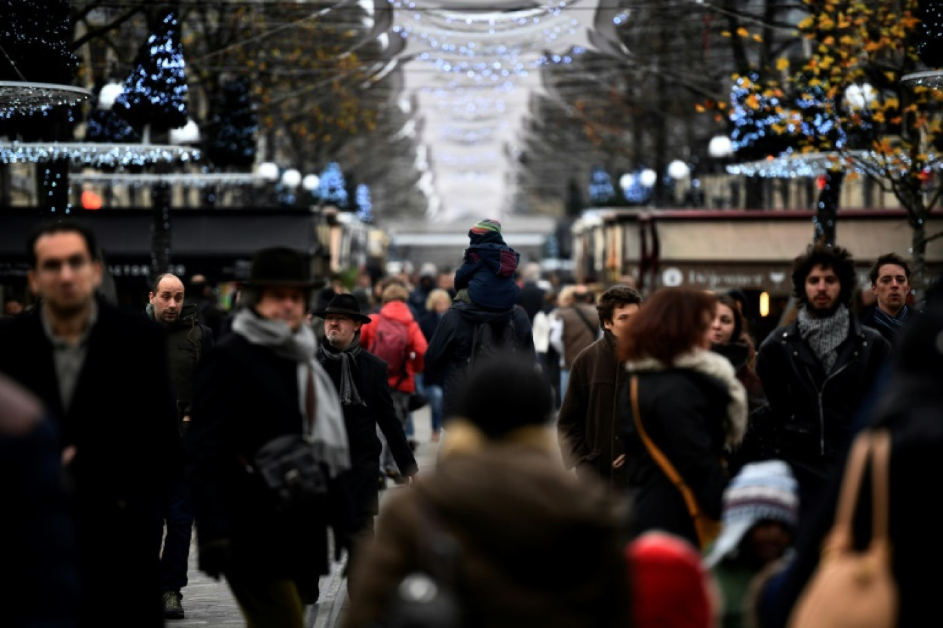 Le pouvoir d'achat demeure la première préoccupation des Français dans un pays qu'ils jugent massivement "en déclin", selon une enquête annuelle Ipsos-Sopra Steria © MARTIN BUREAU