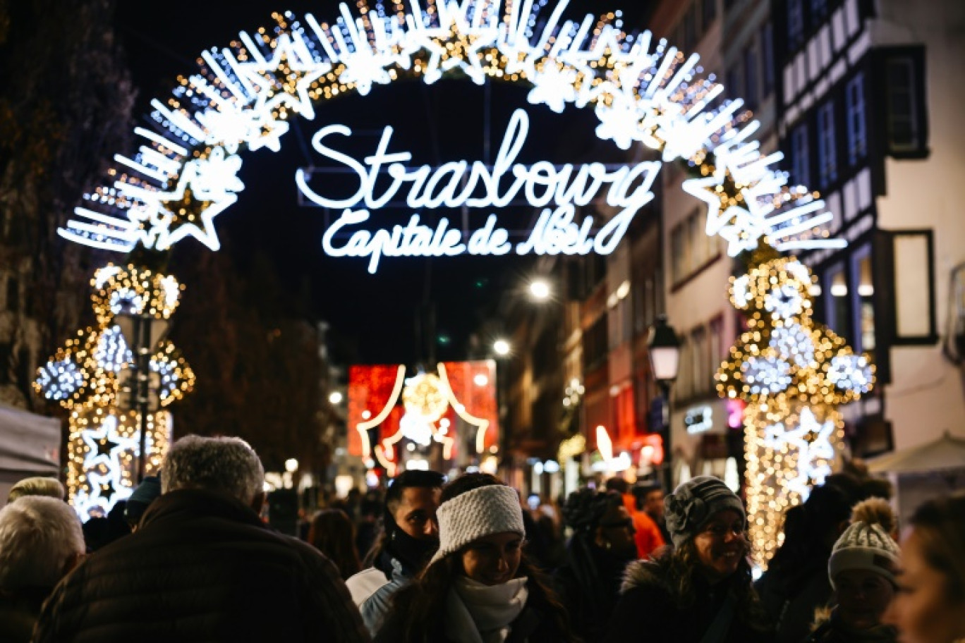 Le marché de Noël à Strasbourg, le 27 novembre 2024 © Abdesslam MIRDASS