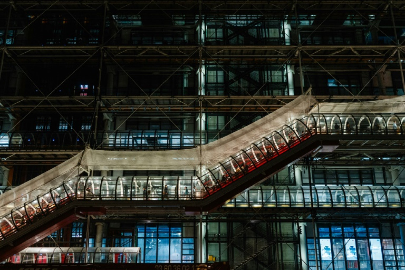 L'Arabie saoudite s'est engagée à contribuer à hauteur de 50 millions d'euros à la rénovation du Centre Pompidou à Paris © Dimitar DILKOFF