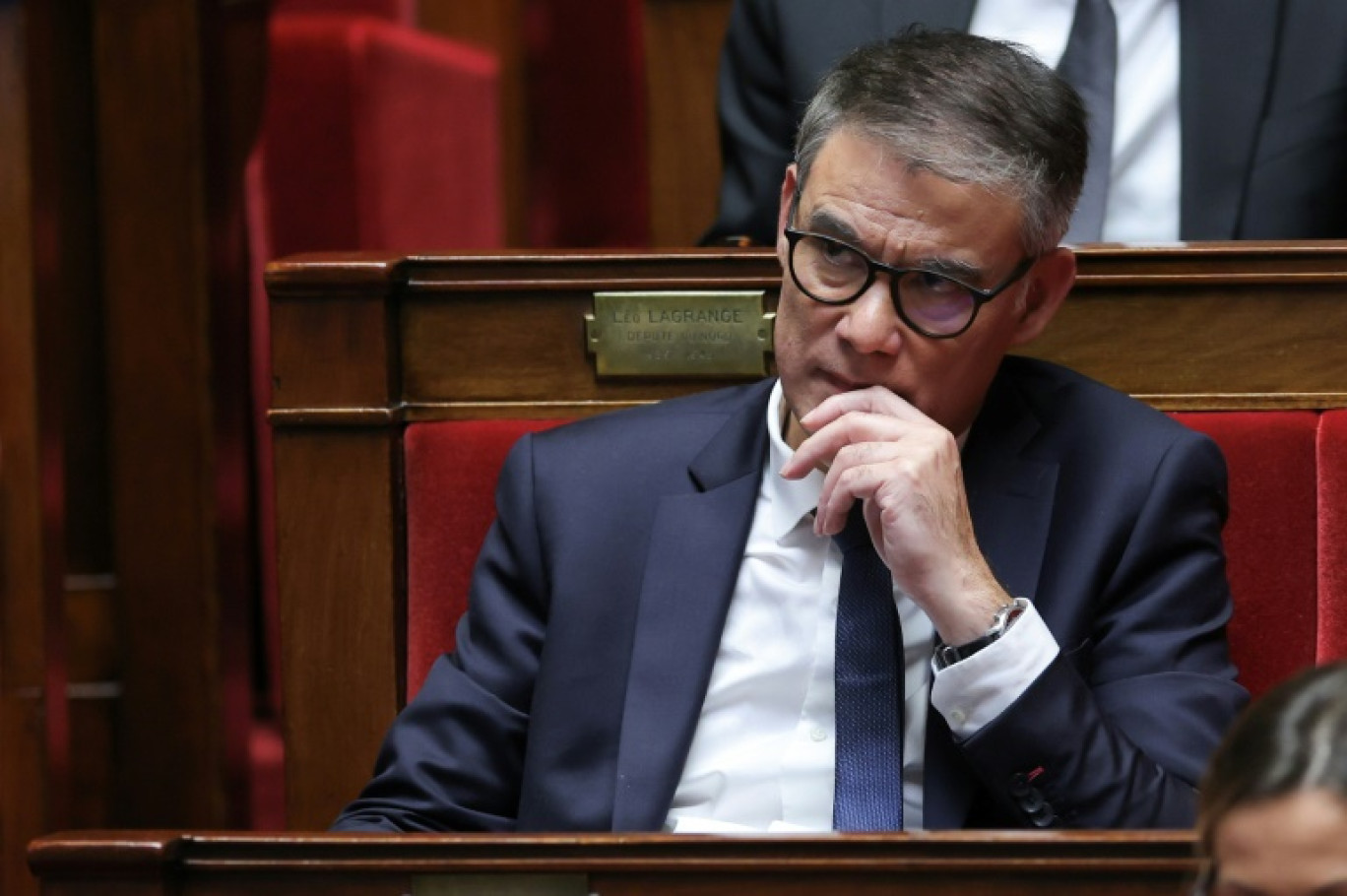 Le premier secrétaire du PS Olivier Faure à l'Assemblée nationale à Paris le 8 octobre 2024 © Thomas SAMSON