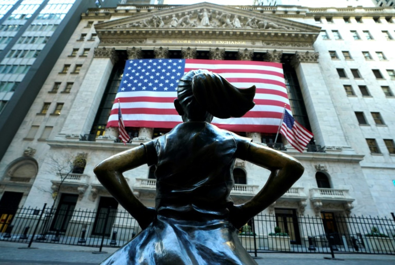 La façade du New York Stock Exchange © TIMOTHY A. CLARY