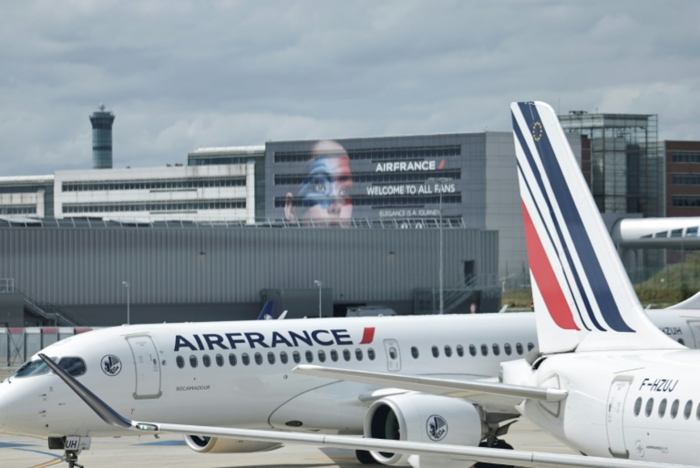 Des compagnies aériennes - parmi lesquelles Air France - ayant augmenté leurs tarifs pour les voyages à partir de janvier, afin de prendre en compte une hausse des taxes, vont rembourser le trop-perçu à leurs clients après la chute du gouvernement © STEPHANE DE SAKUTIN