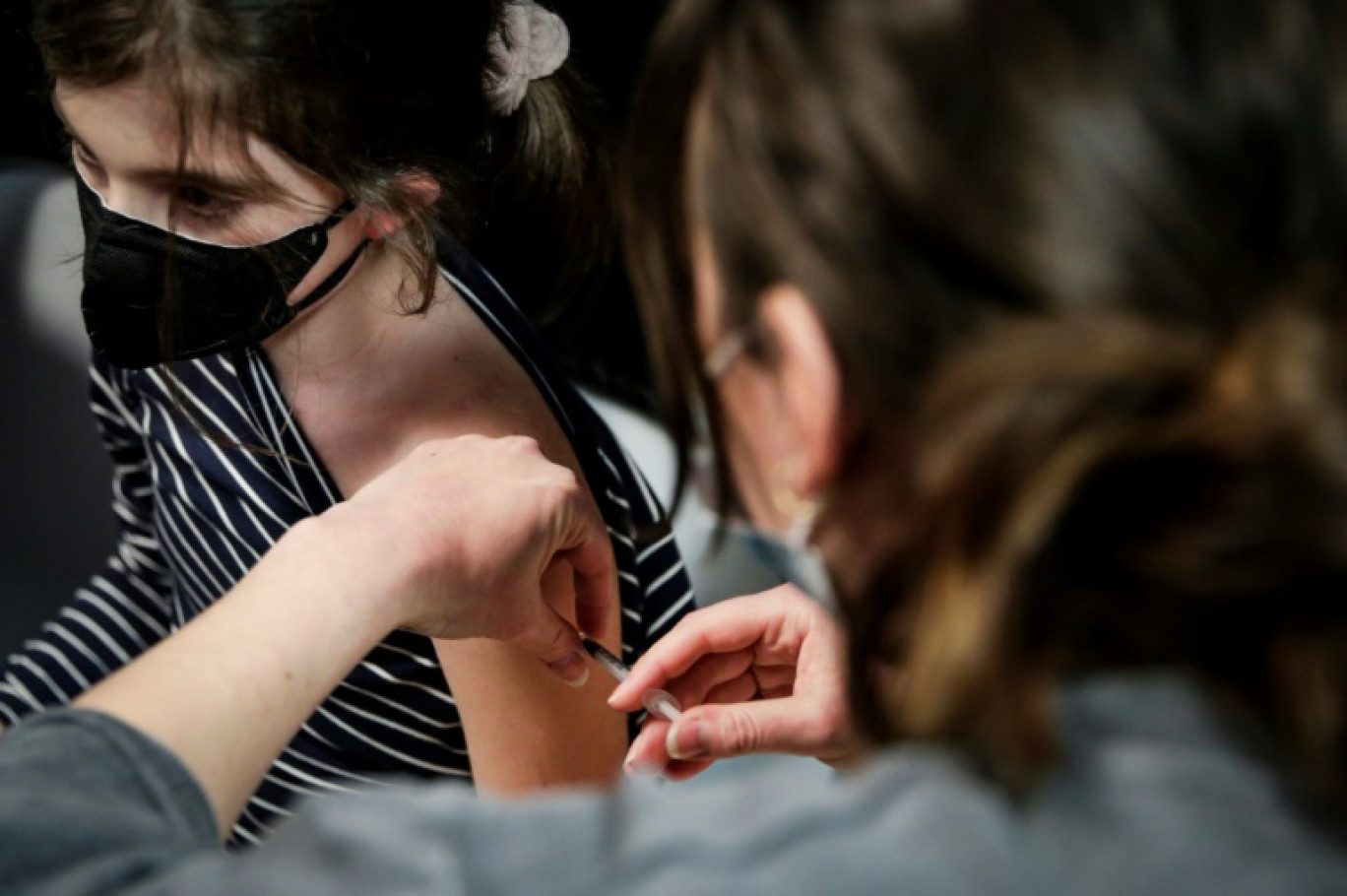 Seul un enfant sur 20 âgé de 5 à 11 ans a été vacciné contre le Covid-19 en France © GEOFFROY VAN DER HASSELT