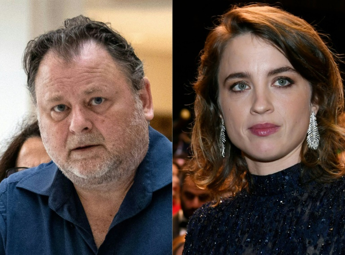 L'actrice Adèle Haenel arrive au procès du réalisateur Christophe Ruggia, qu'elle accuse de l'avoir agressée sexuellement quand elle était mineure, au palais de justice de Paris le 9 décembre 2024 © Gregoire CAMPIONE