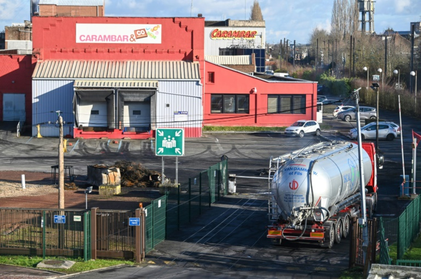 Usine Carambar à Marcq-en-Baroeul (Nord), le 25 janvier 2021 © DENIS CHARLET